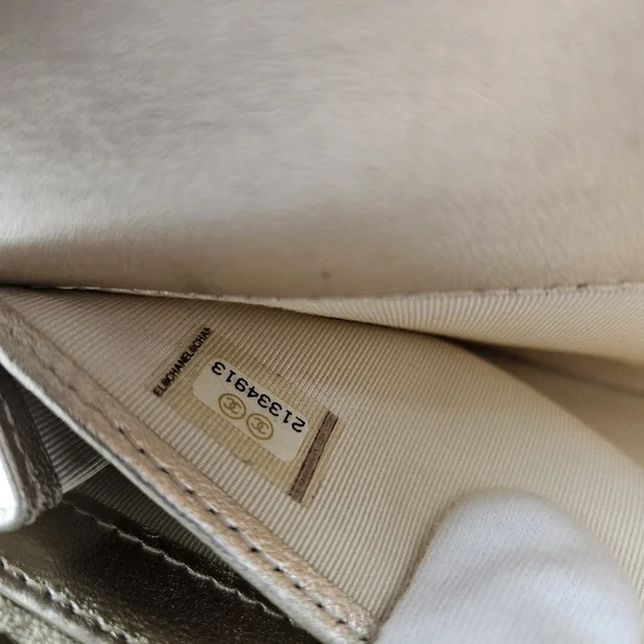 CHANEL Authentic Gold Flap Wallet/Clutch - Picture 8 of 16